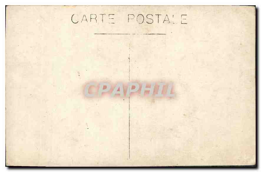 CARTE PHOTO Femme — Verso