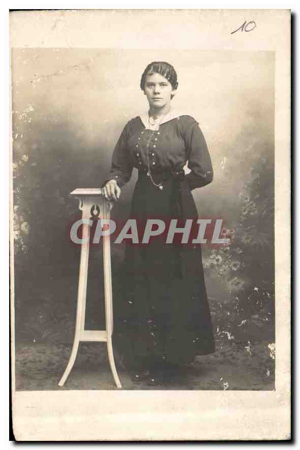 CARTE PHOTO Femme