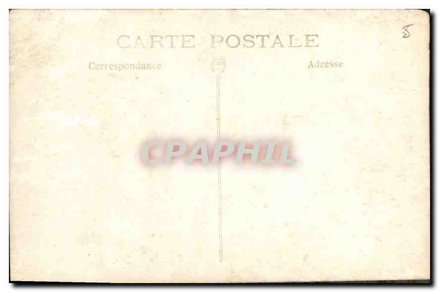 CARTE PHOTO Femme — Rückseite