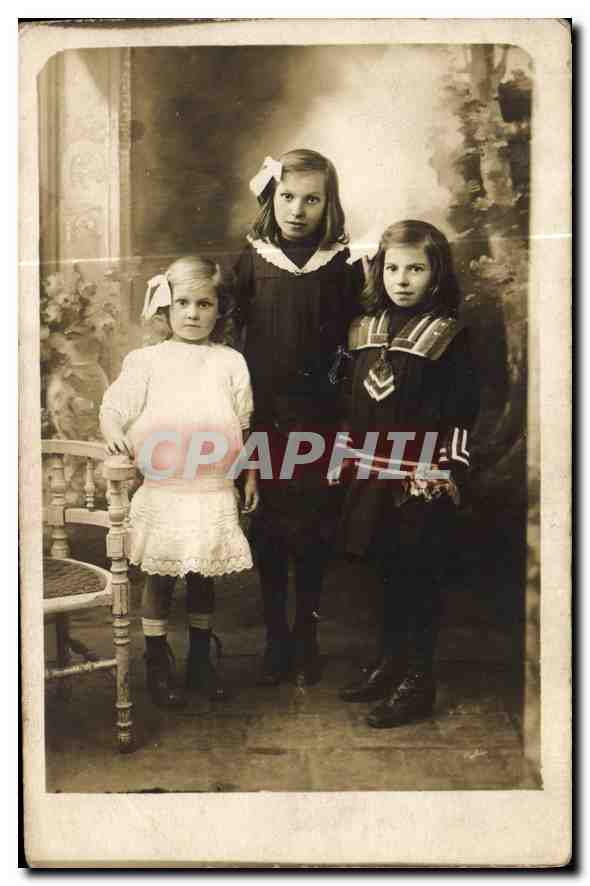 CARTE PHOTO Enfants