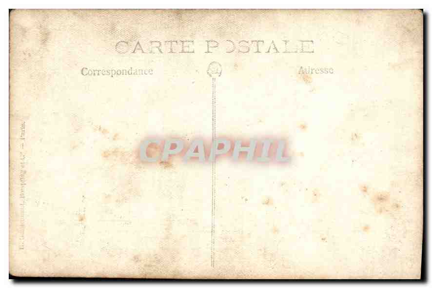 CARTE PHOTO Enfants — Verso