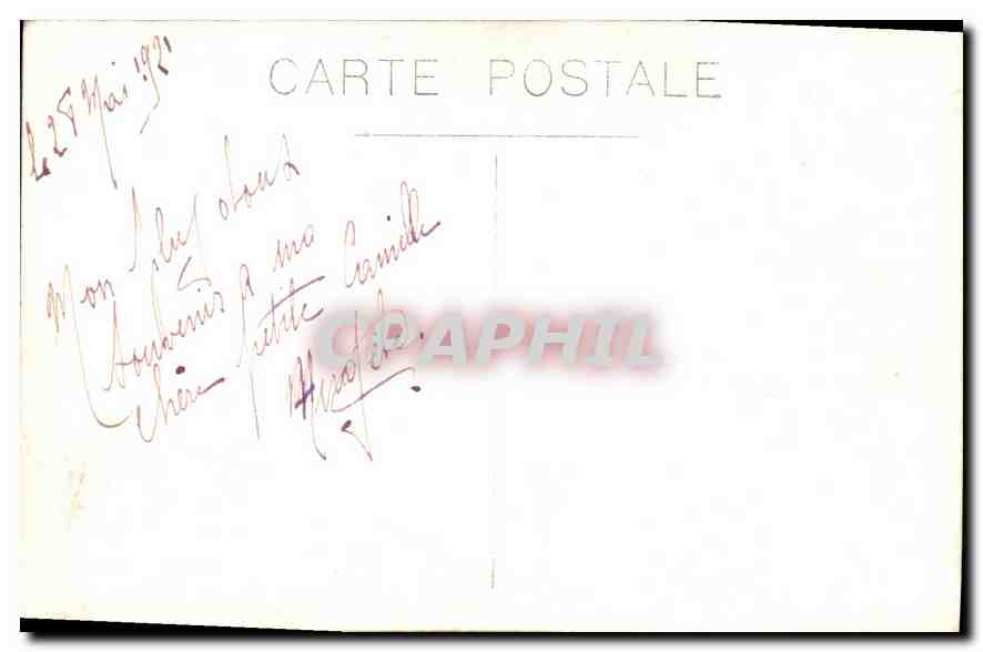 CARTE PHOTO Femmes — Rückseite