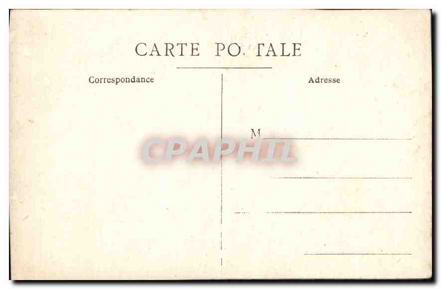 CARTE PHOTO Enfant Communiant — Rückseite
