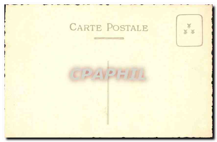 CARTE PHOTO Femme — Verso