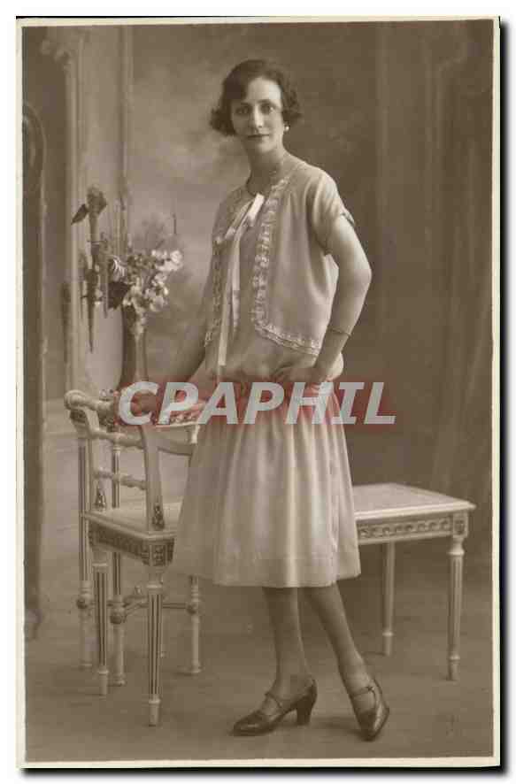 CARTE PHOTO Femme