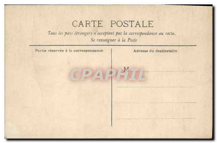 CARTE PHOTO Enfants — Rückseite