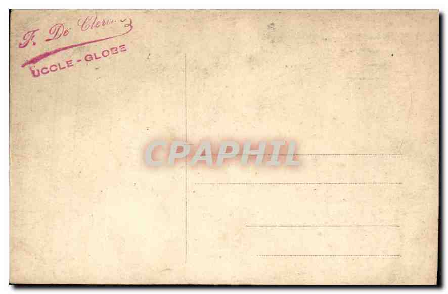 CARTE PHOTO Personnages — Rückseite