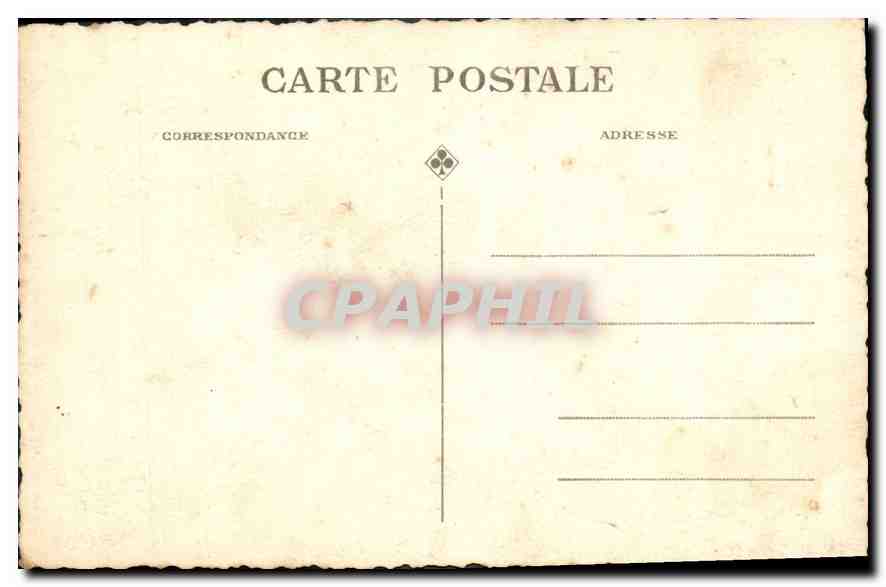 CARTE PHOTO Femme Evreux — Verso