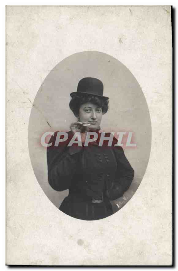 CARTE PHOTO Femme
