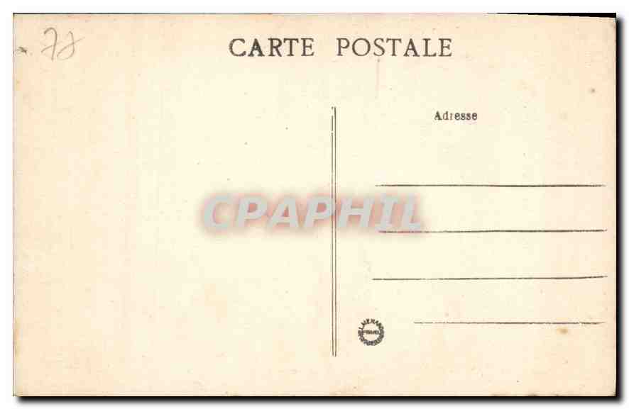 Palais de Fontainebleau — Salle du Conseil — Collection Artistique L. b. — Reverso