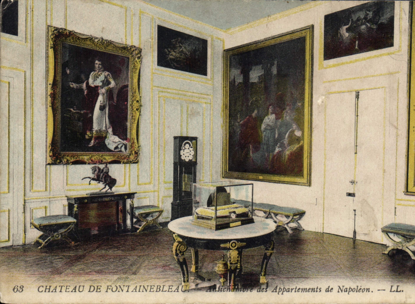 Schloss Fontainebleau — Vorzimmer der Appartements von Napoleon — LL. — n° 63