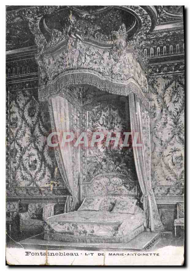Fontainebleau - La cama de María Antonieta