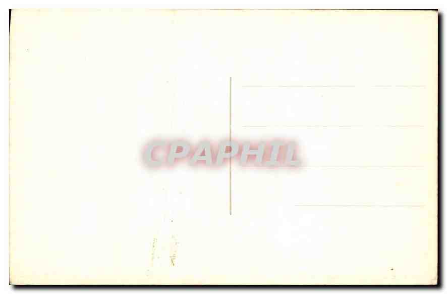 CARTE PHOTO Maison — Verso