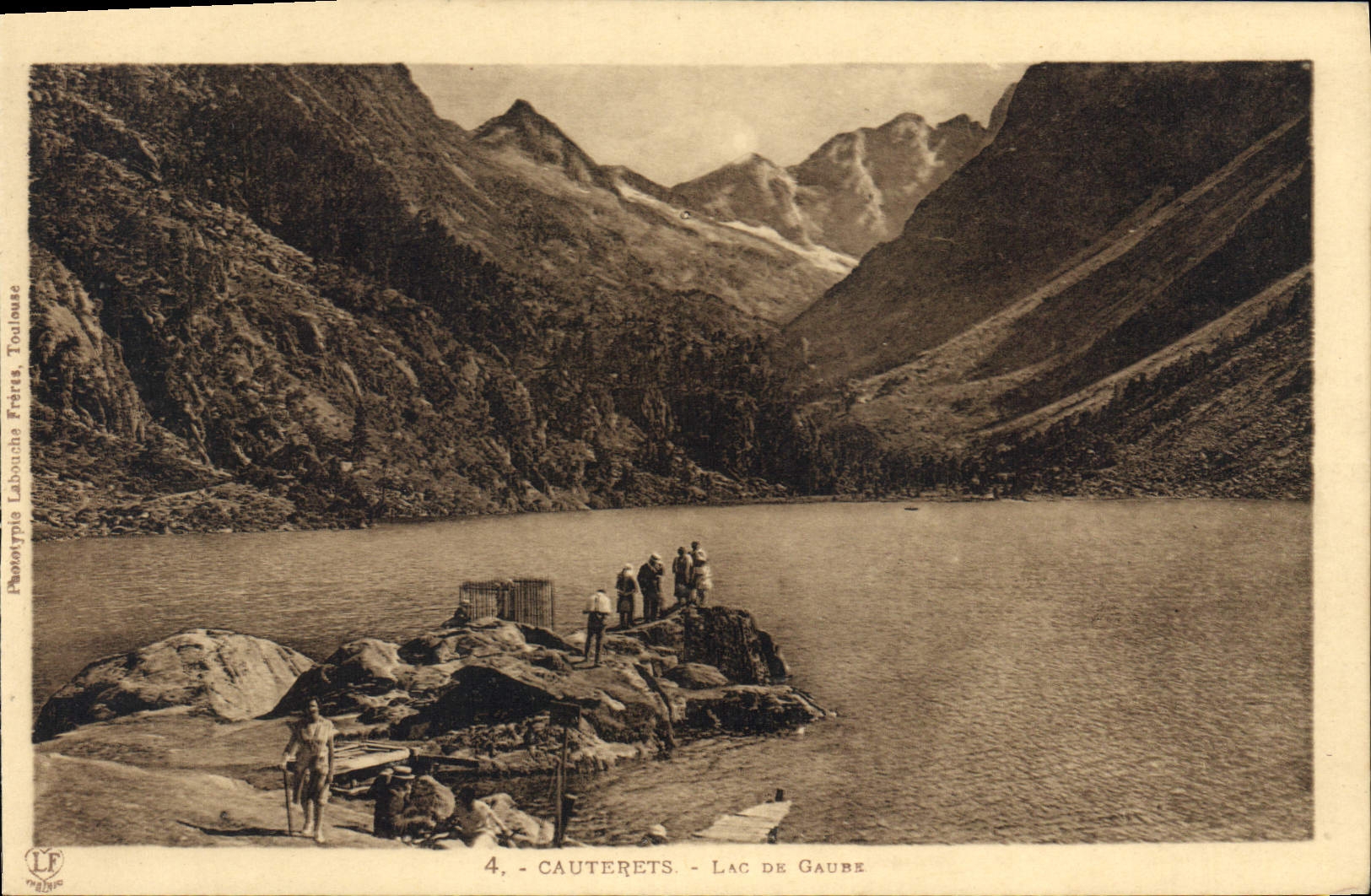 Cauterets - Lac de Gaube — Photothèque Laboucha Frères, Toulouse, n°4