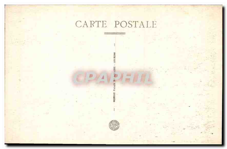 CPA Cauterets Le Lac de Gaube  — Back