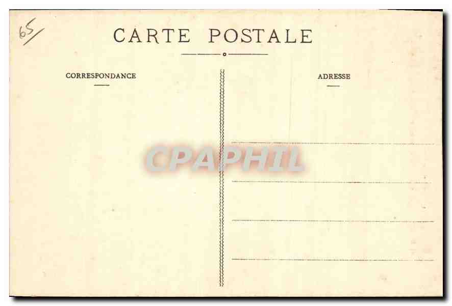 Cauterets — Der Spanienbrücke — Die Pyrenäen — Rückseite