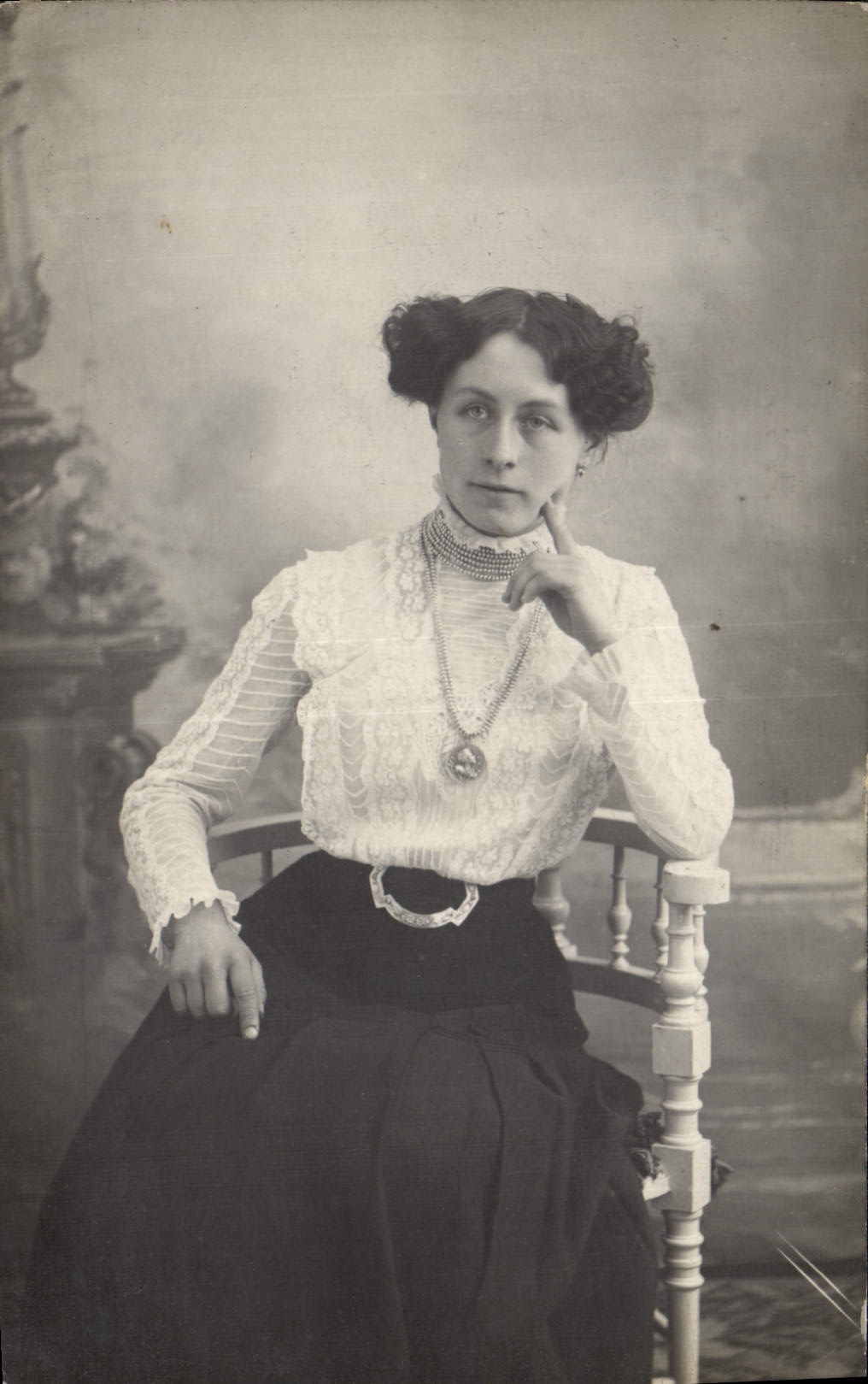 CARTE PHOTO Femme