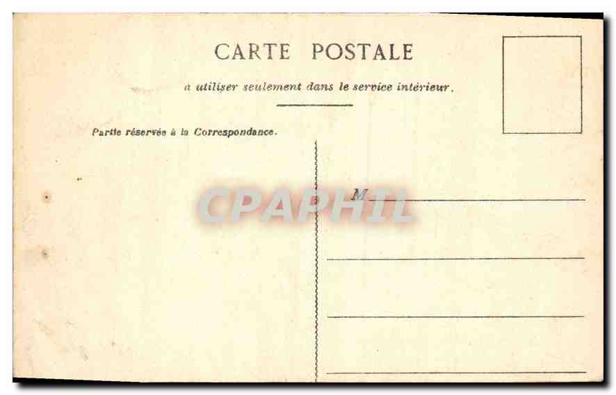 CARTE PHOTO Homme — Rückseite