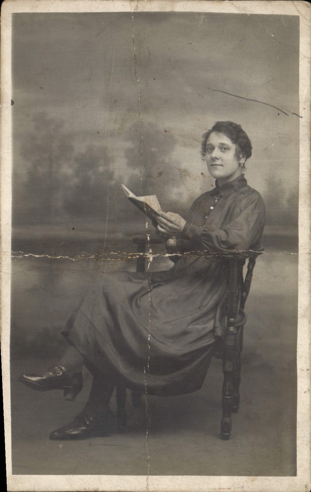 CARTE PHOTO Femme