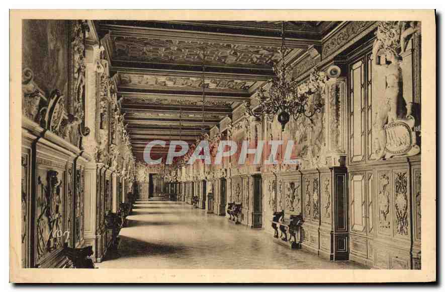 Palais de Fontainebleau — Galerie François Ier — Édition d'Art YVON