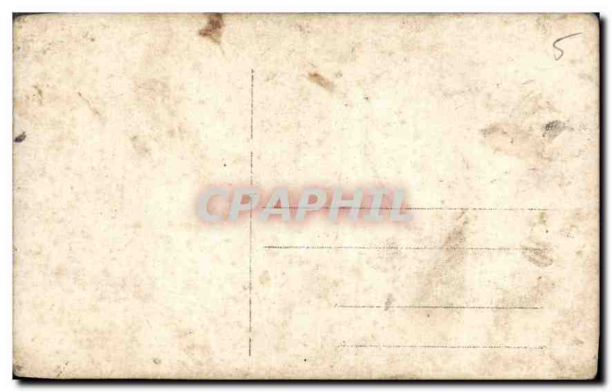 CARTE PHOTO Femme — Verso