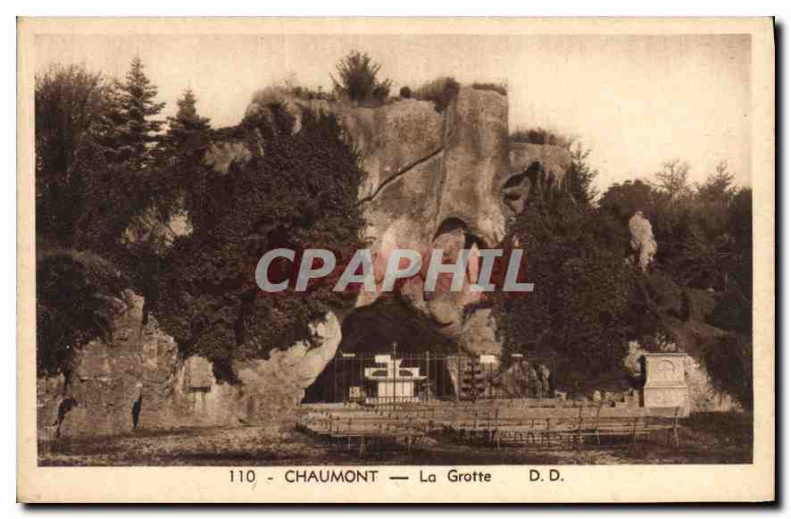 Chaumont — La Grotte — D.D. — n°110 - Recto