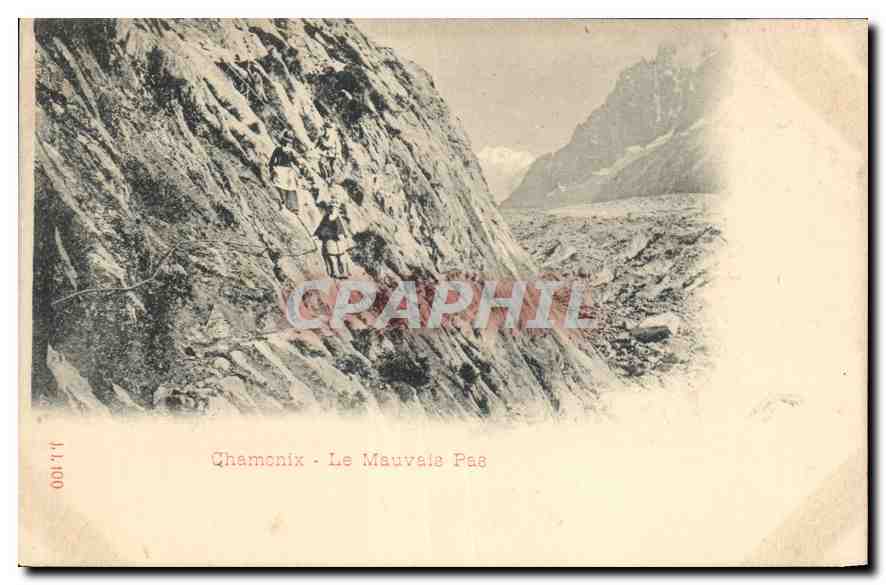 Chamonix - Le Mauvais Pas — éditeur L.100