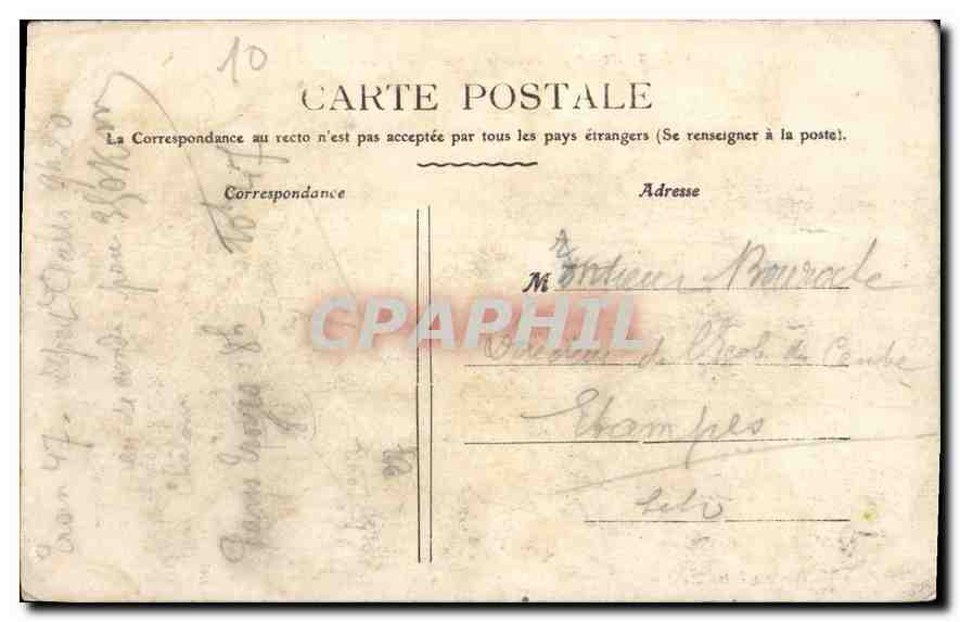 CPA Troyes Panorama Est Vue prise de la Madeleine — Reverso