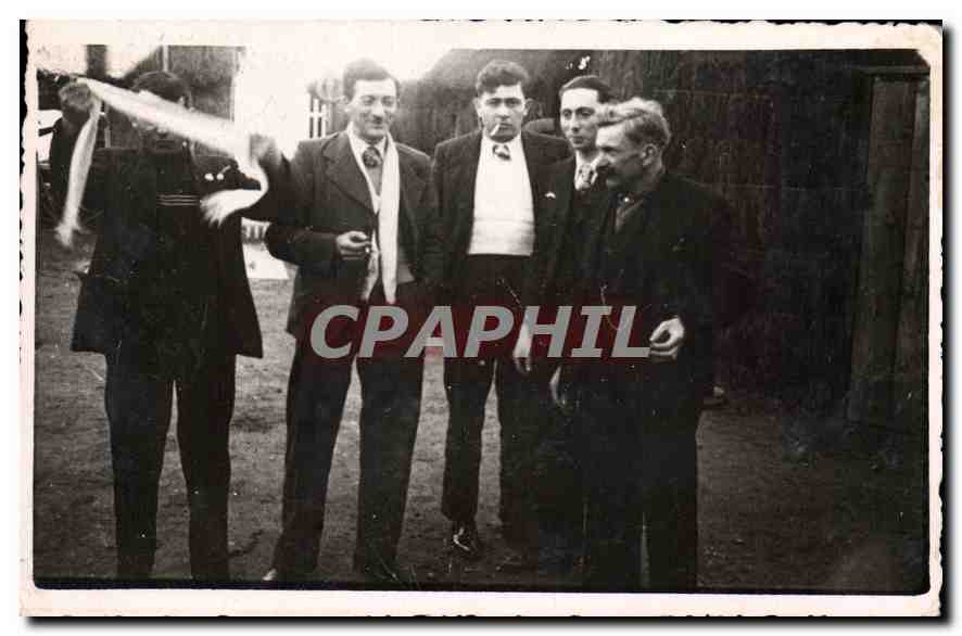 CARTE PHOTO Hommes