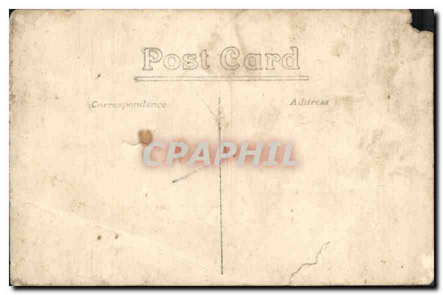 CARTE PHOTO Au Panier flueir — Rückseite