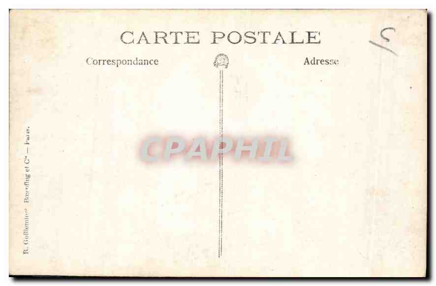 CARTE PHOTO Femmes — Verso