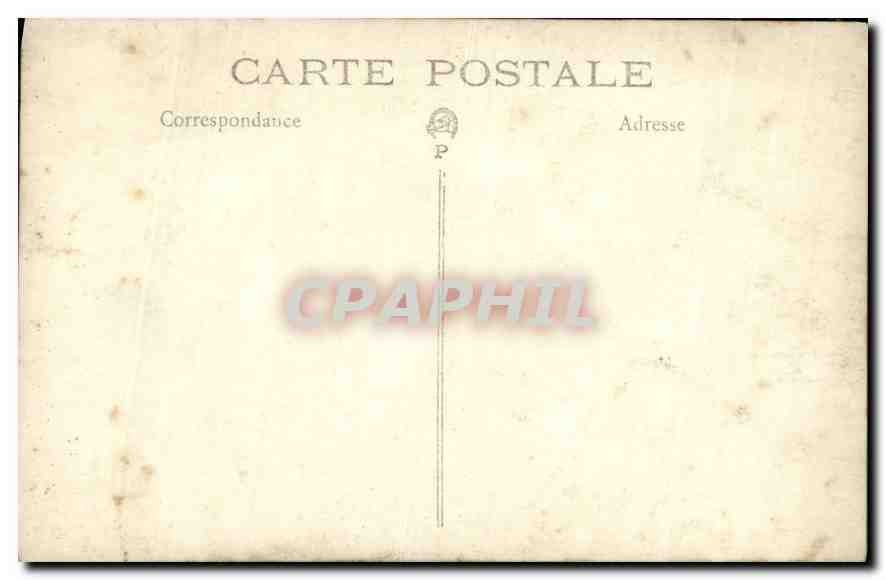 CARTE PHOTO Enfants — Verso