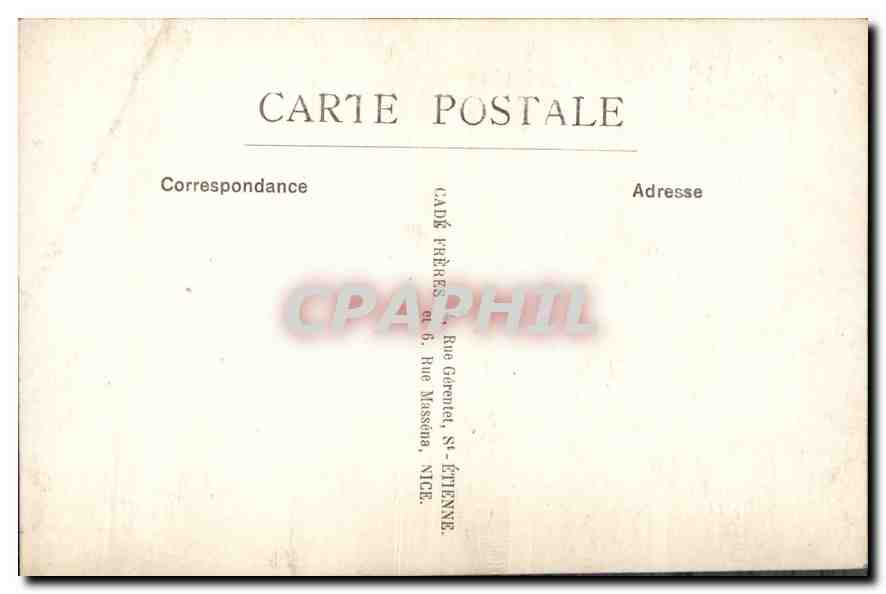 CARTE PHOTO Femmes Pierrot — Verso