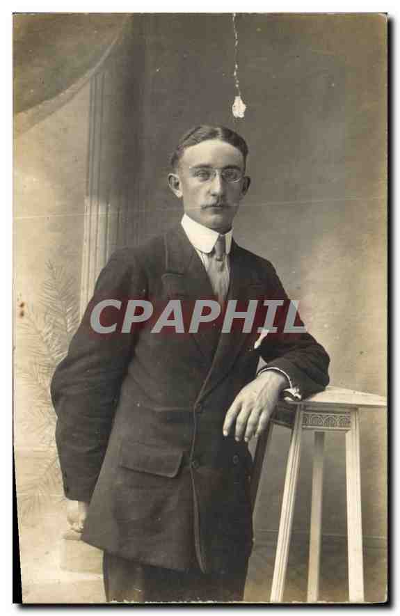 CARTE PHOTO Homme