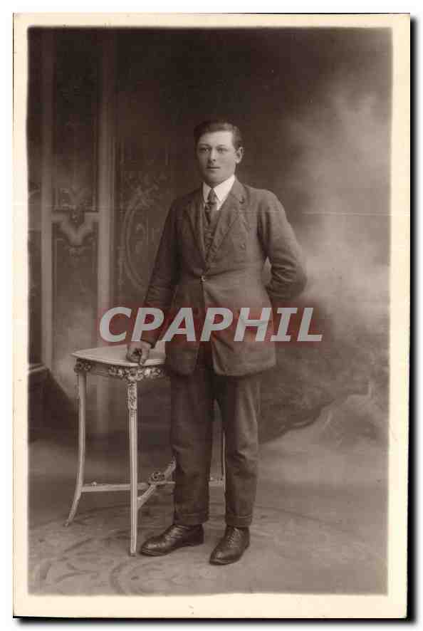 CARTE PHOTO Homme