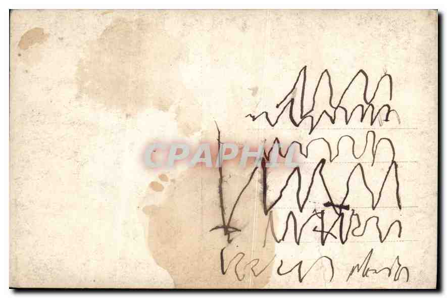 CARTE PHOTO orchestre symphonique Mafalda Mme Jolanda Giorgi — Back