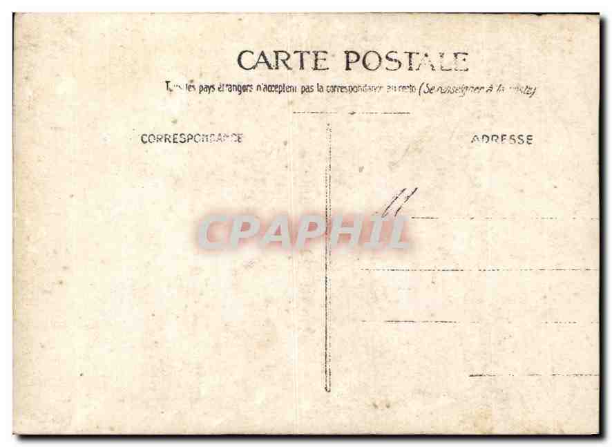 CARTE PHOTO Femme Enfant  — Back
