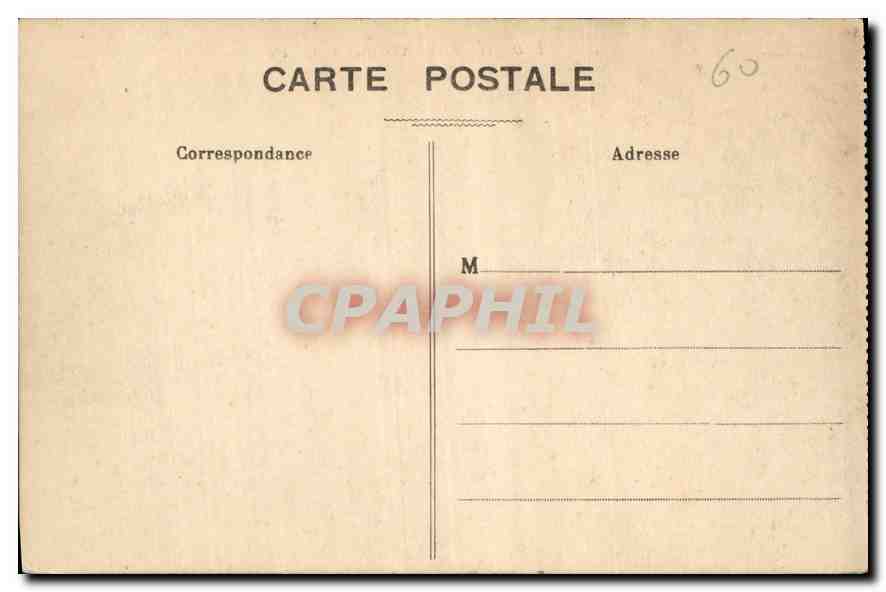 CPA Pierrefonds Le Chateau  — Rückseite