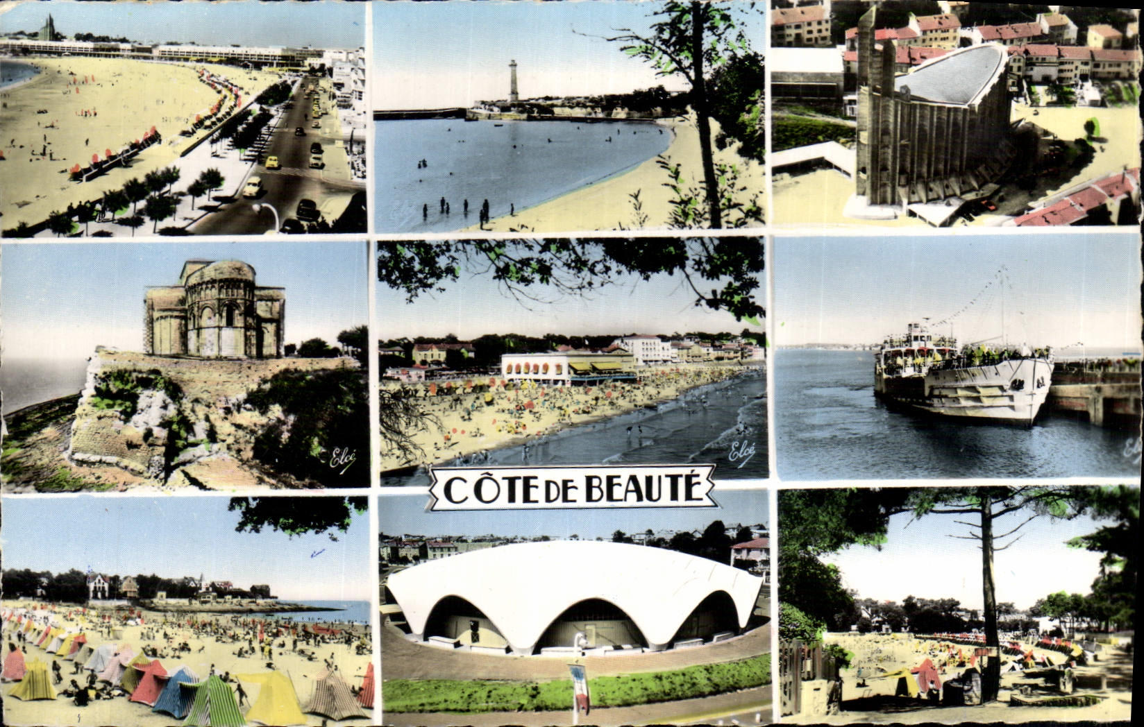 CPA Cote de Beaute Royan Saint Georges Talmont Pontaillac 