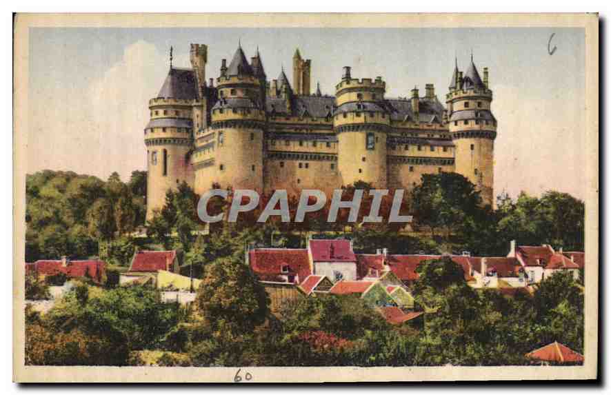 Château de Pierrefonds — Côté Nord — Éditeur Varin, n° 60