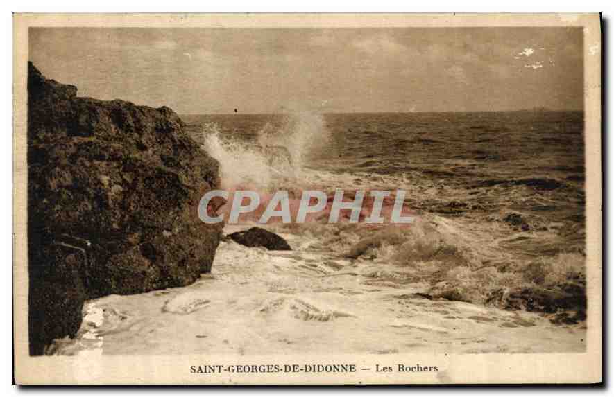 Saint-Georges-de-Diddonne — Les Rochers — CPAPHIL