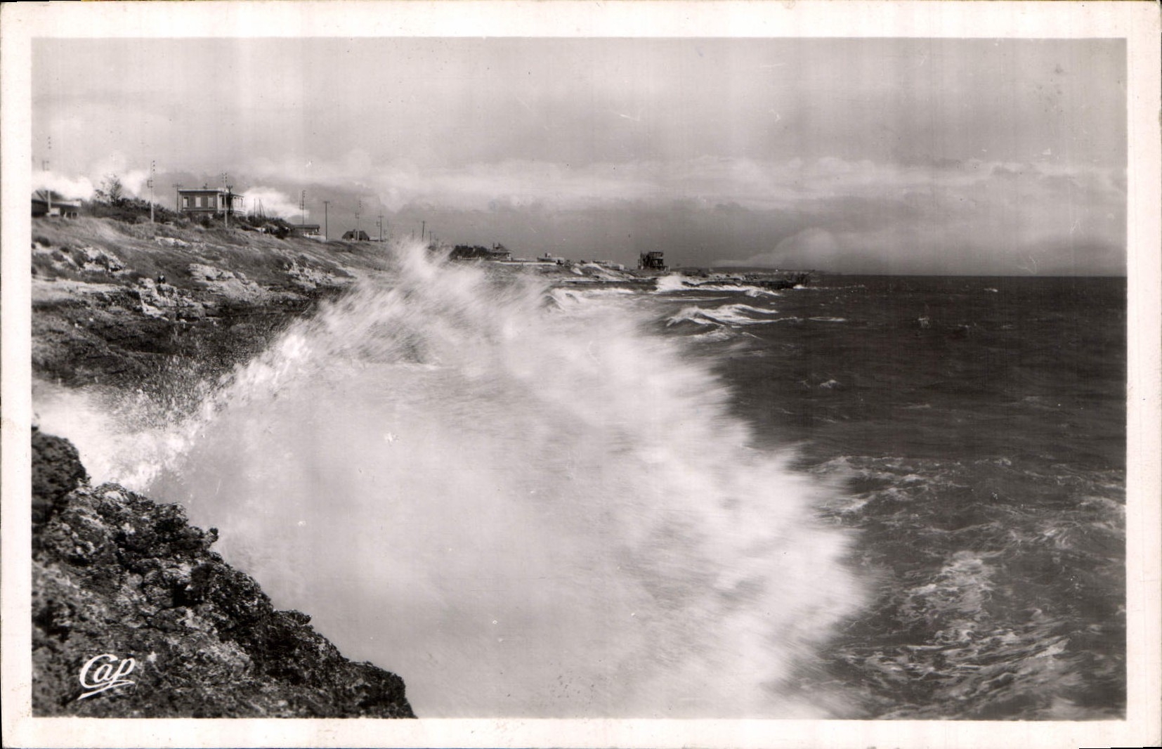 Rochers de la Grande Côte — Saint-Palais-sur-Mer — éditeur C.A.P. n°484