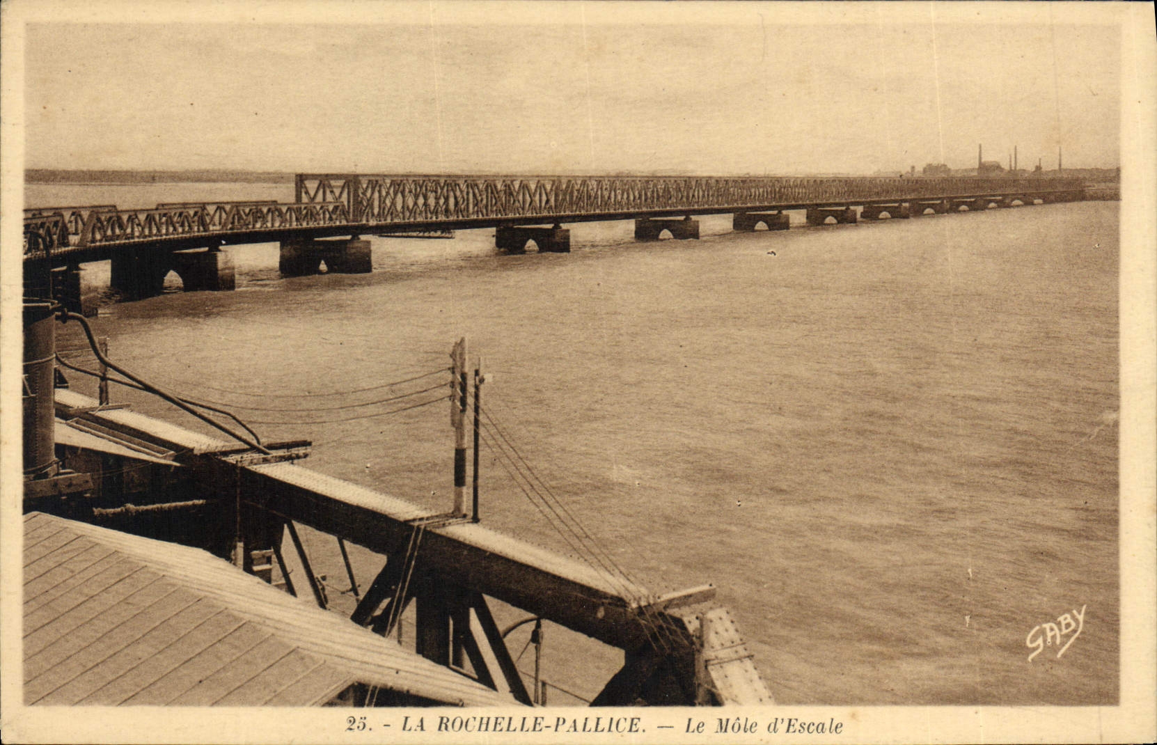 CPA La Rochelle Pallice Le Mote d'Escale 