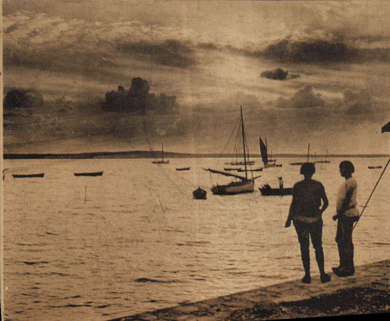 CPA Environs de Marennes Etude a la pointe du Chapus vers I'Ile d'Oleron 