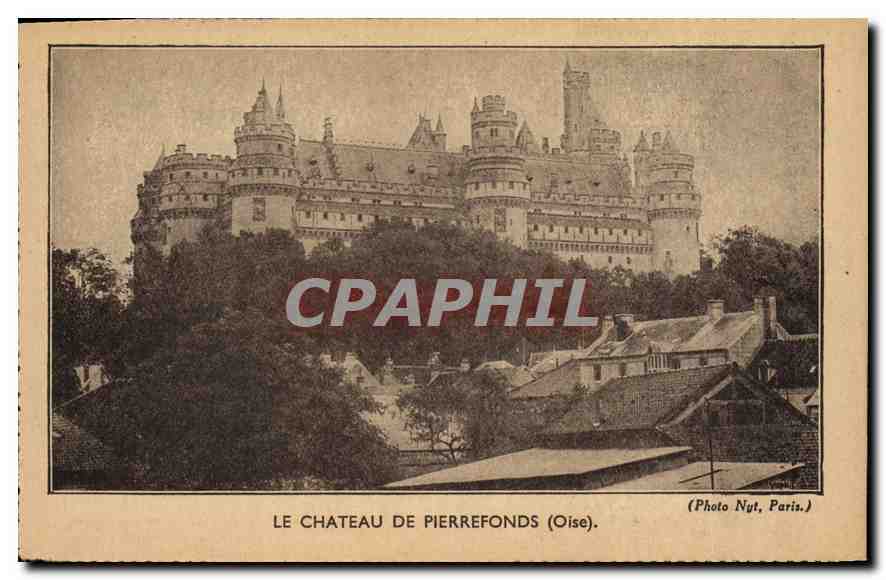 CPA Le Chateau de Pierrefonds Oise 