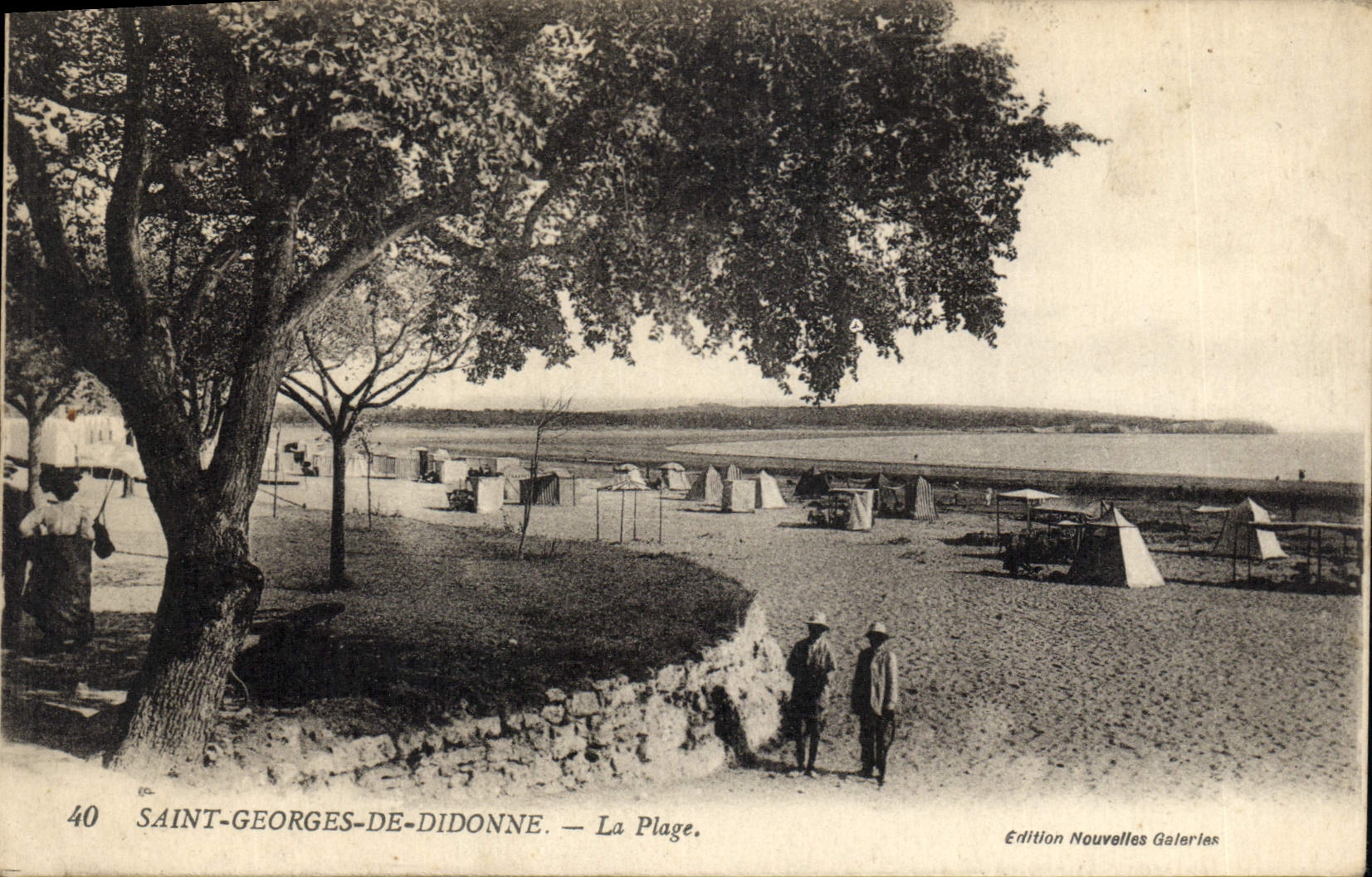 Saint-Georges-de-Didonne — La Plage — Édition Nouvelles Galeries, n°40