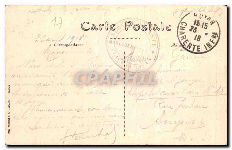 CPA Royan Cote d'Argent Casino Municipal  — Back