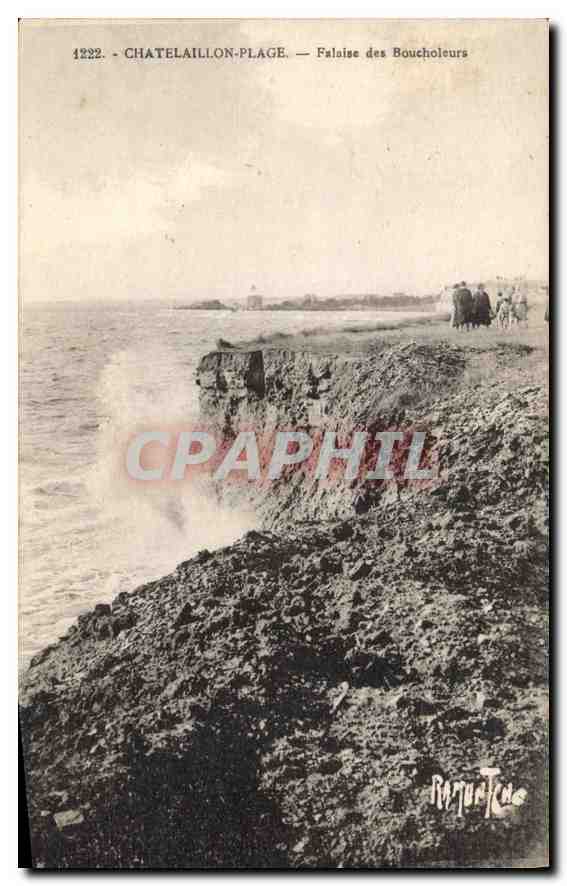 CPA Chatelaillon Plage Falaise des Boucholeurs 