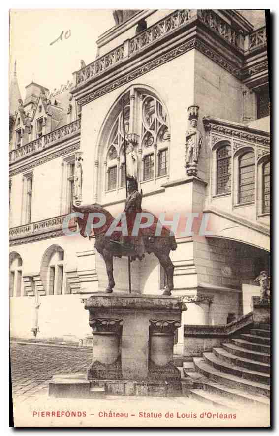 PierreFonds — Château — Statue de Louis d'Orléans