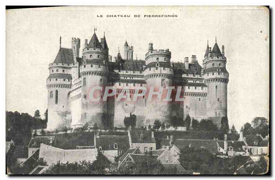 CPA Le Chateau de Pierrefonds